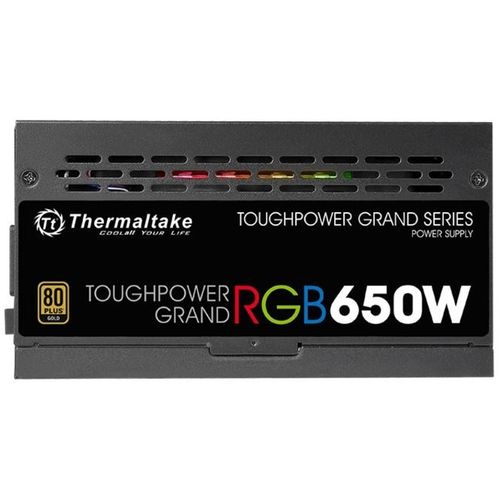 Thermaltake PSU Grand RGB 650w Fully modular, 14cm RGB Fan, 80+ Gold, A-PFC slika 2