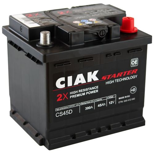 Akumulator CIAK Starter 12 V 45 Ah +D slika 1