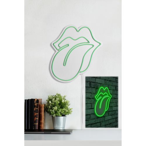 Wallity Ukrasna plastična LED rasvjeta, The Rolling Stones - Green slika 3