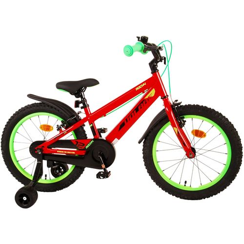 Dječji bicikl Volare Rocky 18" crveni s dvije ručne kočnice slika 2