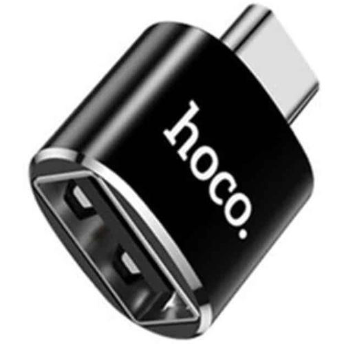 HOCO - OTG adapter (UA5) - USB-A na USB Type-C Plug &amp; Play 480 Mbps -crni slika 1