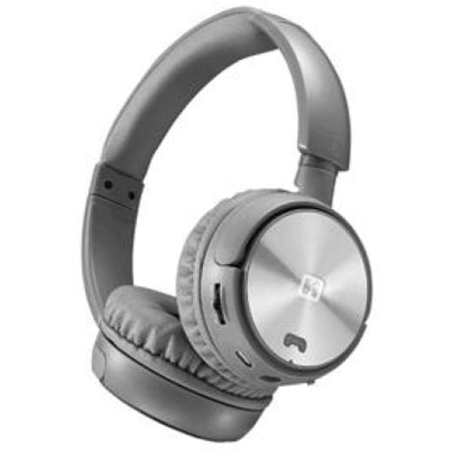 SWISSTEN slušalice Bluetooth, FM, mikrofon, HandsFree, microSD, srebrne TRIX slika 1