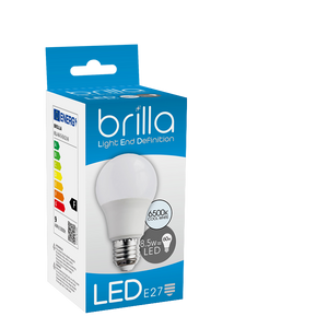 BRILLA LED ŽARULJA E27 A60 8.5W 6500K