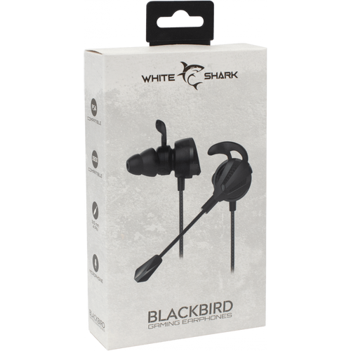 White Shark WS GE 537 BLACKBIRD, IN-EAR Headphones + mic slika 3