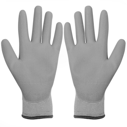 Radne rukavice PU 24 Para bijela-siva Veličina 9 / L slika 4