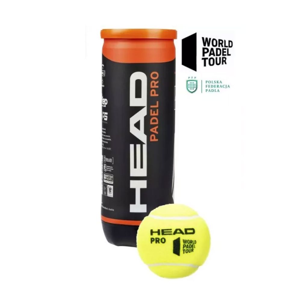 HEAD PADEL PRO Loptice 3-1 slika 3