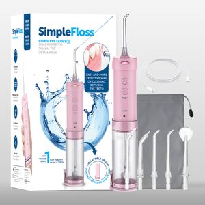 SimpleFloss Slider Pink bežični oralni tuš - rozi