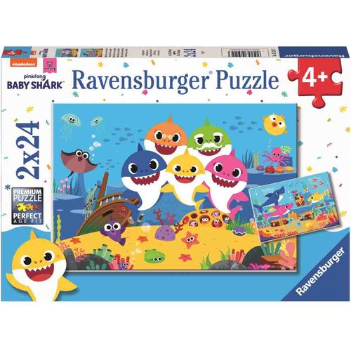 Ravensburger Puzzle Baby Shark 2x24kom slika 1