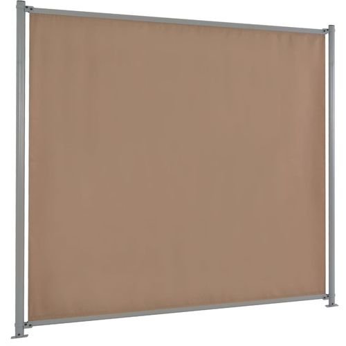 Panel za ogradu od tkanine 2 kom 360 x 180 cm smeđe-sivi slika 14
