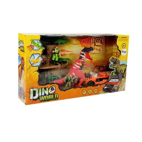 Set figurica dinosaura s buggyjem i zvučnim efektima slika 7