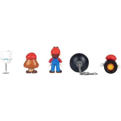 Super Mario Bros pack 5 figures 6,5cm slika 5