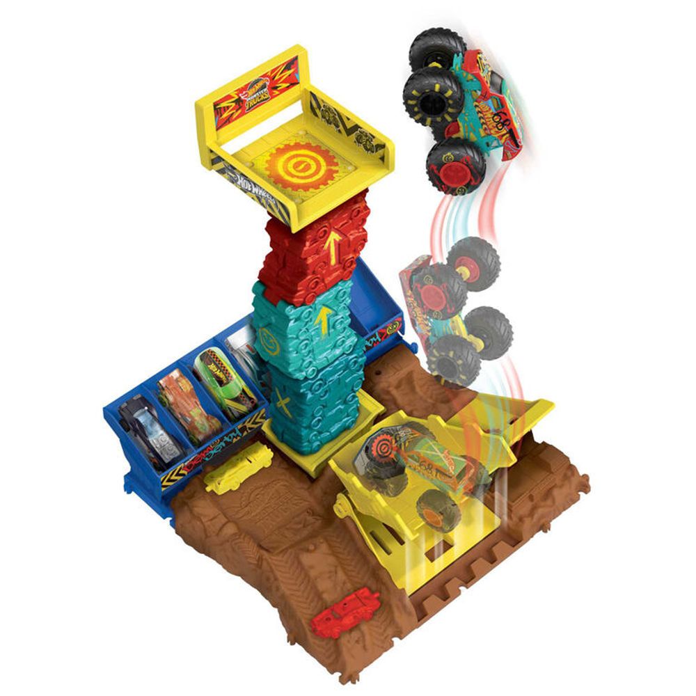 Hot Wheels Monster Truck Arena Smashers - Set za igru sa autićima, 1kom slika 7