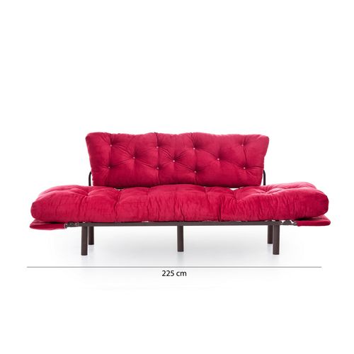 Atelier Del Sofa Trosjed na razvlačenje, Kesten, Nitta Triple - Maroon slika 15