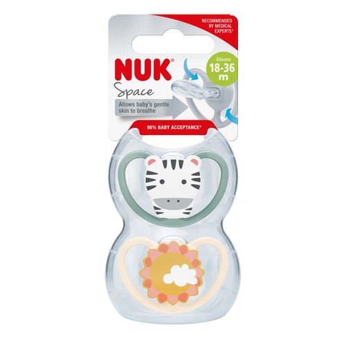 NUK duda varalica - silikon Space s3 (18-36), 2 kom/box 10739501 slika 13