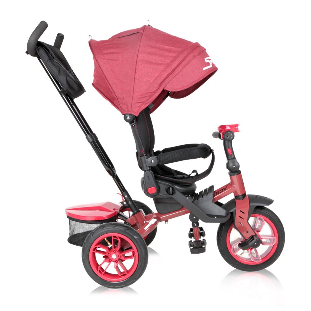 Lorelli Tricikl sa rotirajućim sjedištem Speedy 360°, Red/Black slika 3
