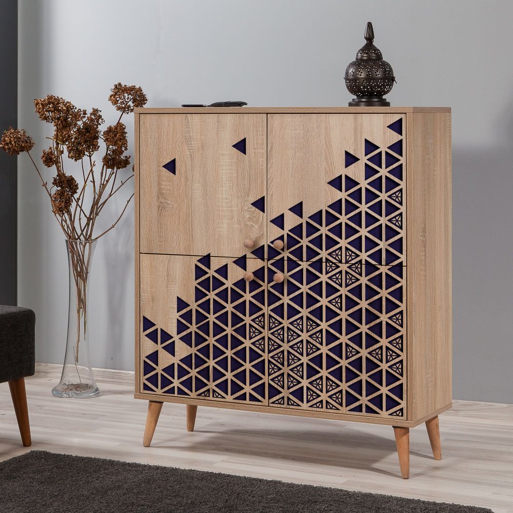 Multilux-123 Sonoma Oak Višenamjenski Ormar slika 1
