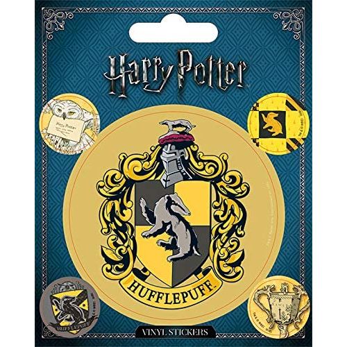 PYRAMID HARRY POTTER (HUFFLEPUFF) VINYL STICKERS slika 1