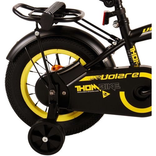 Volare dječji bicikl Thombike 12" crno-žuti slika 3