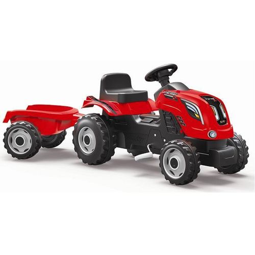 Smoby traktor s prikolicom crveni 141x44x53 slika 1