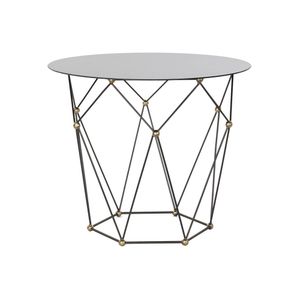 Pomoćni stolić DKD Home Decor Metal Kristal (70 x 70 x 60 cm)