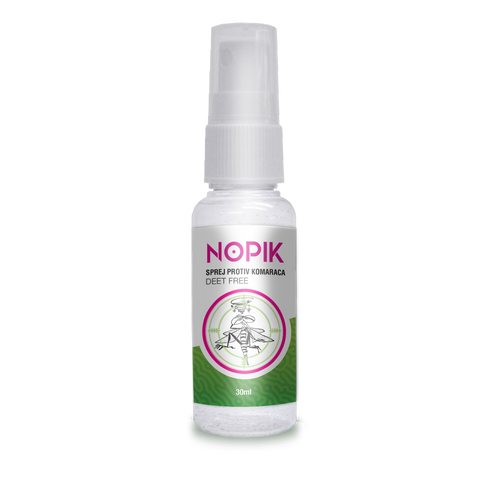 NOPIK - DEET FREE repelent protiv komaraca (pakiranje 10 x 30ml) slika 3