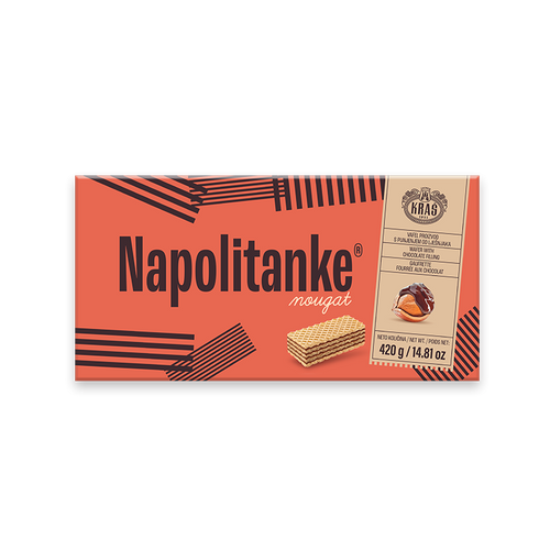 Kraš Napolitanke nougat 420g slika 1