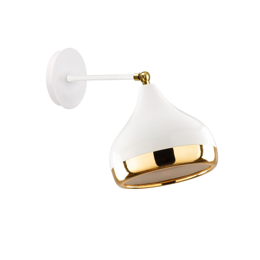 Yıldo - 6902 Bijela Zidna Lampa od Bijelog Zlata slika 2