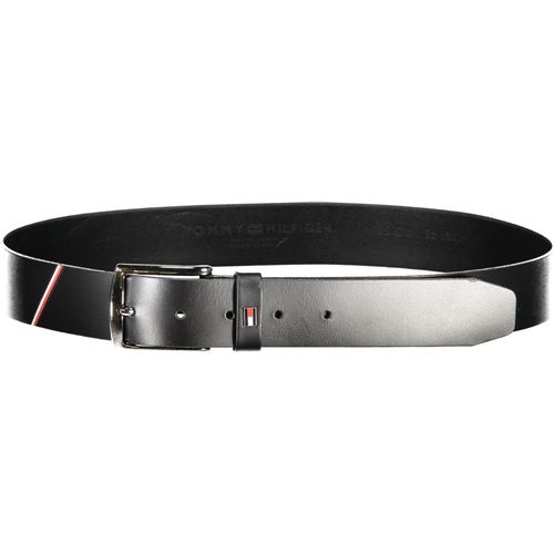 TOMMY HILFIGER MEN'S BLACK LEATHER BELT slika 2