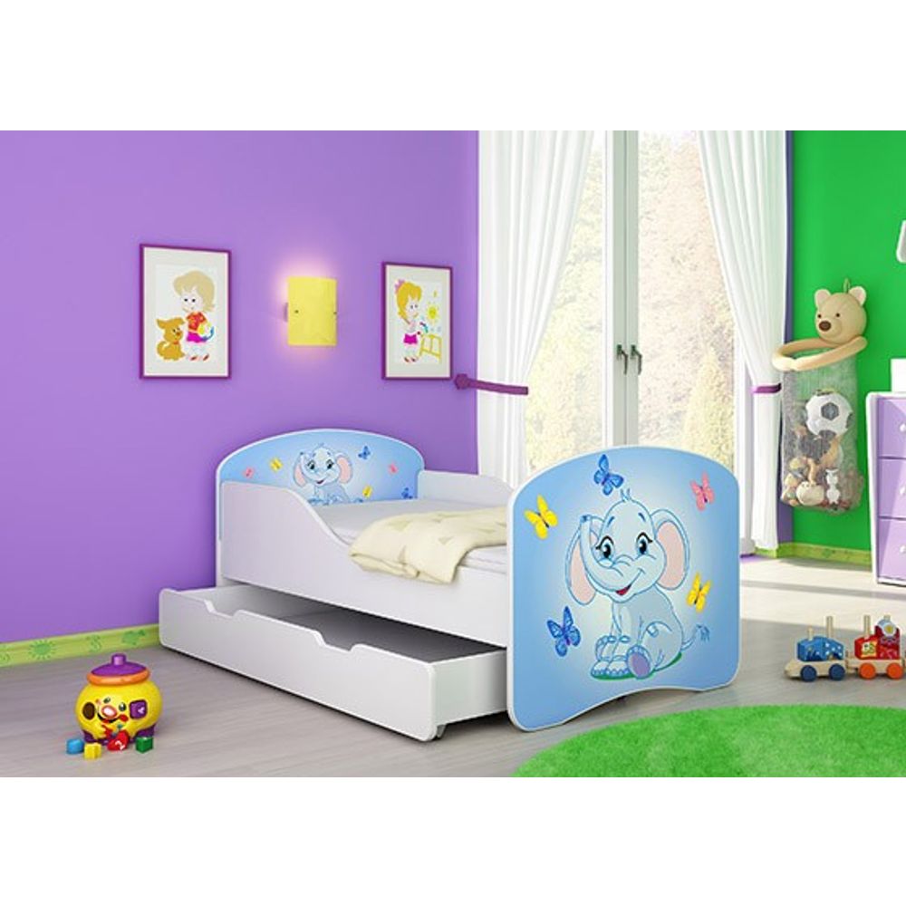 ACMA Dječiji krevet Acma I sa ladicom - 180x80cm - Dezen 26 slika 1