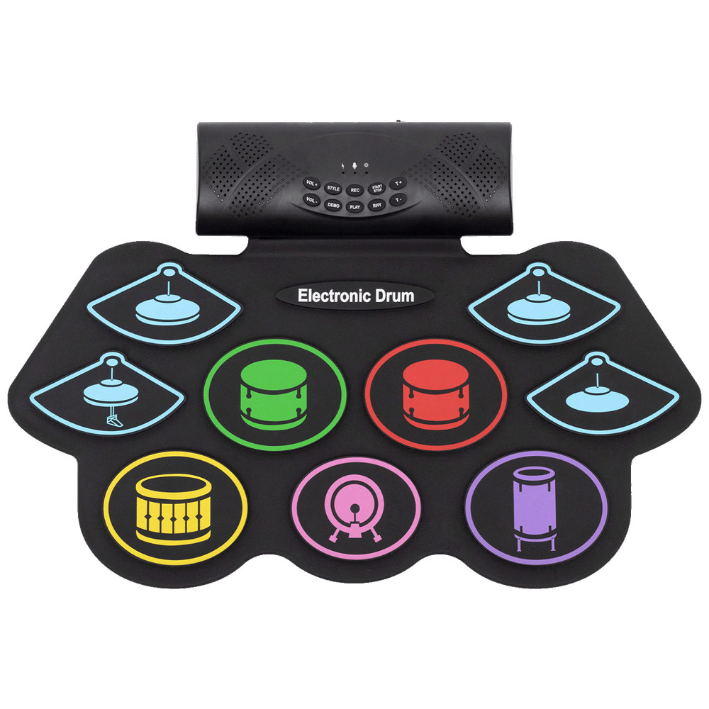 home Električni bubnjevi, set, sklopivo, Bluetooth, 1000 mAh - HRD1 slika 2