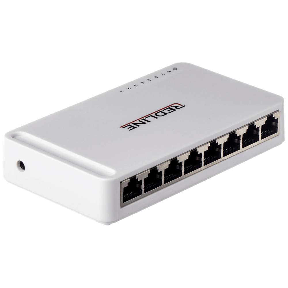 REDLINE 8-portni mrežni switch, 10/100/1000Mbps - RL-S2008G slika 2