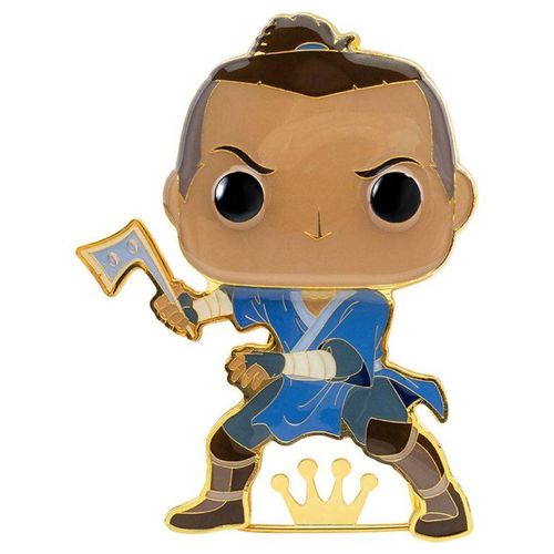 Funko POP Avatar Sokka Large Ename bedž 10cm slika 2