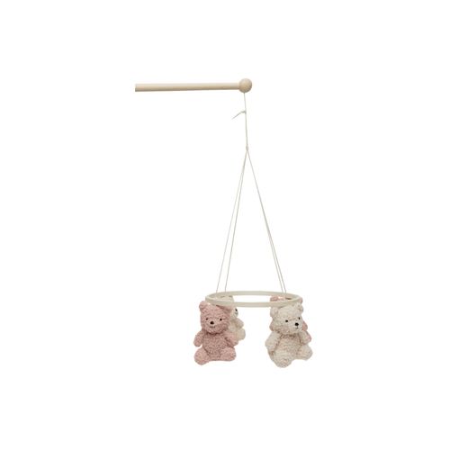 Jollein vrtuljak Baby Mobile Teddy Bear - Wild Rose/Natural slika 5