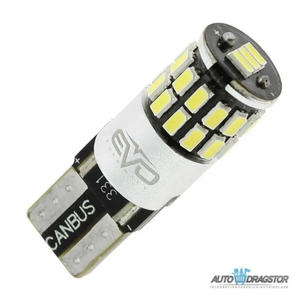 SIJALICA 12V T10 5050SMD 9 LED CANBUS BELA 2KOM