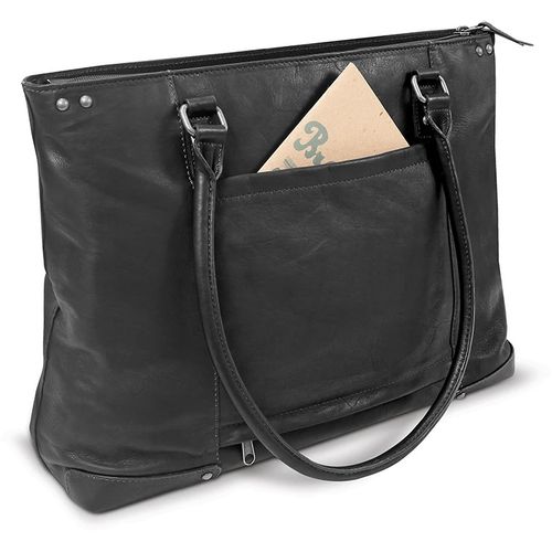 SOLO NY JAY LEATHER CARRYALL BLACK slika 4