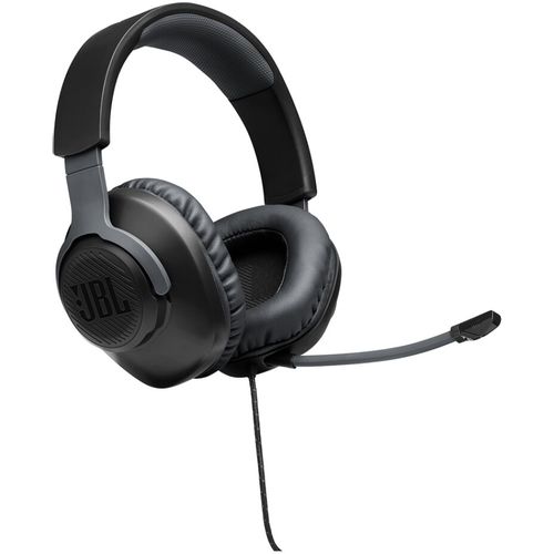 JBL QUANTUM 100 BLACK gaming žičane slušalice over-ear 3,5mm slika 1