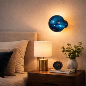 Zidna Lampa Fungal - 13361 - K, boje: Plava