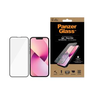 Panzerglass zaštitno staklo za iPhone 13 Mini case friendly antibacterial black