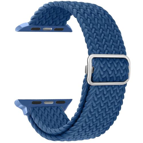 KSIX, izmjenjivi najlonski remen kompatibilan s Apple Watch 42/44/45mm, plavi slika 1