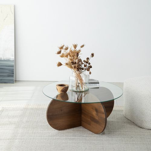 Bubble 2 - Walnut Walnut Coffee Table slika 2