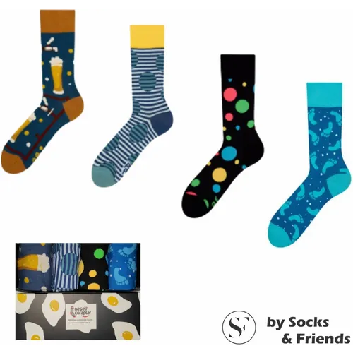 Socks & Friends Set Čarapa 4/1 Navy slika 2