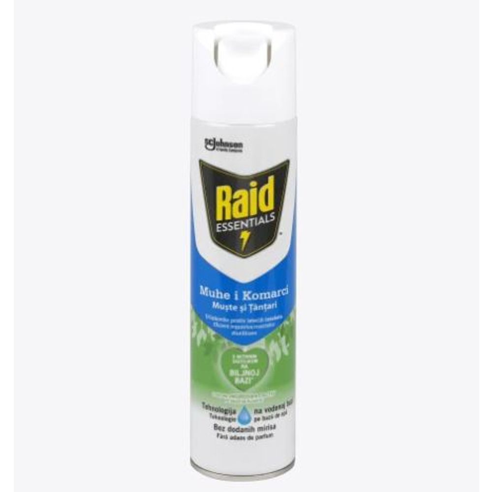 Raid Essentials Sprej Za Letece Insekte 400Ml slika 1