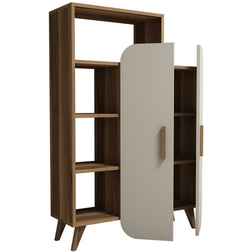 Form - Walnut, Cream Walnut
Cream Bookshelf slika 4