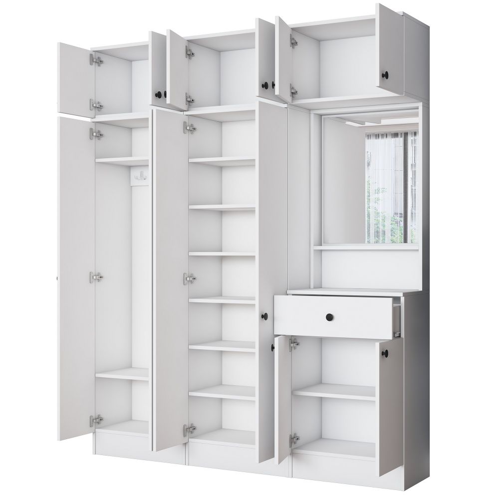 Hall Stand EA142 - Bijela slika 8