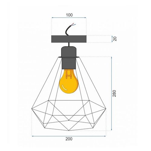 TOOLIGHT Svjetiljka Reno 180986D slika 4