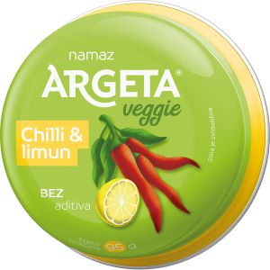 Argeta veggie Povrtni namaz Čili i limun 95 g