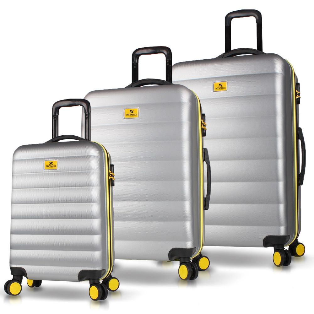 Set Kofera 6407 Sivi (3 Komada) slika 1