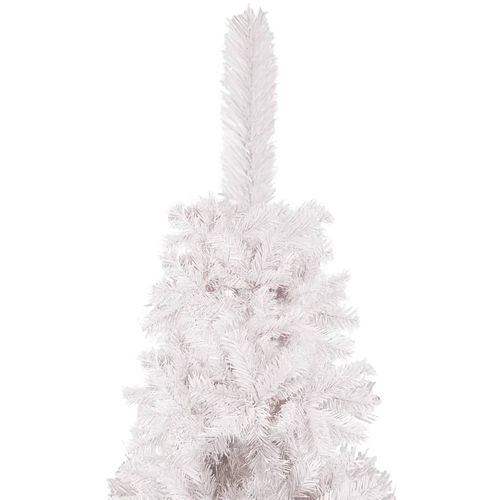 Usko božićno drvce bijelo 180 cm slika 9