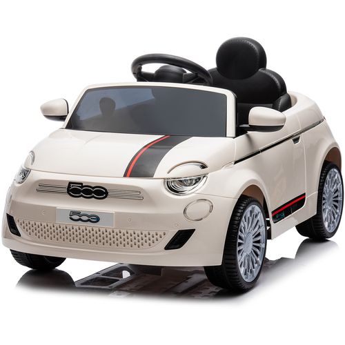 Fiat auto na akumulator 500 White slika 2