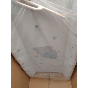 LORELLI HARD CHANGING MAT Čvrsta Podloga za Previjanje 50x80 CM Blue Uzorak Slonić i mama *  Oštećena Ambalaža/Oštećenja i zaprljanja od stajanja na skladištu